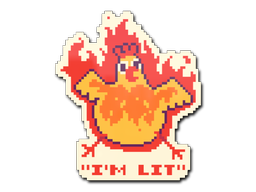 Наклейка | I'm Lit