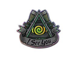 Наклейка | I See You (Holo)
