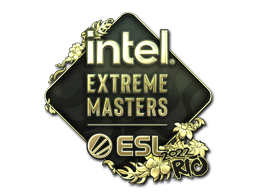 Наклейка | IEM (Gold) | Rio 2022