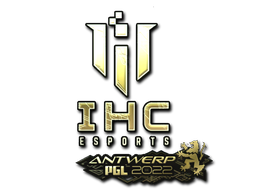 Наклейка | IHC Esports (Gold) | Antwerp 2022