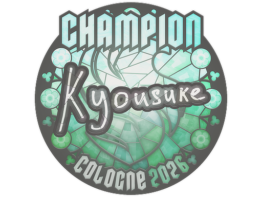 Наклейка | kyousuke (Champion) | Cologne 2026