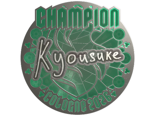Наклейка | kyousuke (Foil, Champion) | Cologne 2026