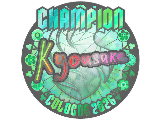 Наклейка | kyousuke (Holo, Champion) | Cologne 2026