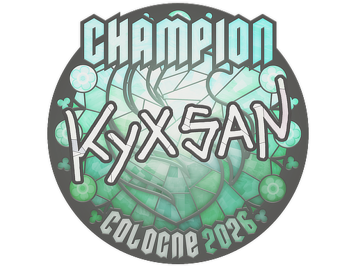 Наклейка | kyxsan (Champion) | Cologne 2026