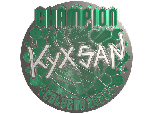 Наклейка | kyxsan (Foil, Champion) | Cologne 2026