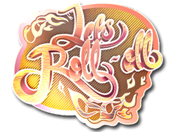 Наклейка | Let's Roll-oll (Holo)