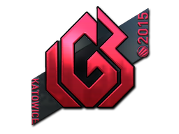 Наклейка | LGB eSports (Foil) | Katowice 2015