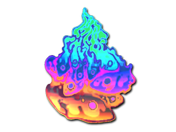 Наклейка | Liquid Fire (Holo)