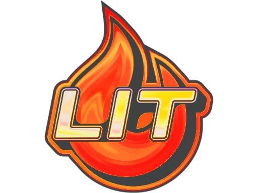 Наклейка | Lit (Holo)