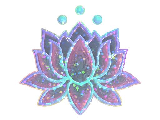 Наклейка | Lotus (Glitter)