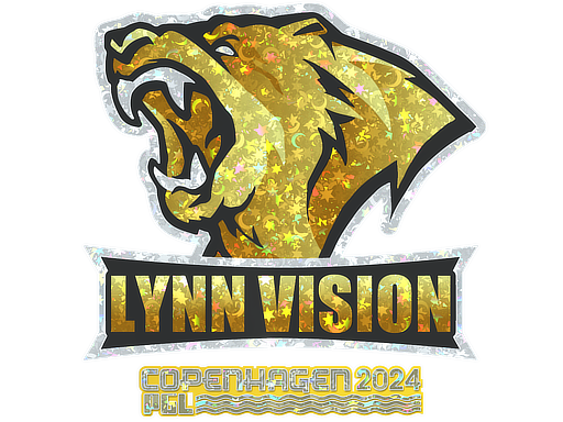Наклейка | Lynn Vision (Glitter) | Copenhagen 2024