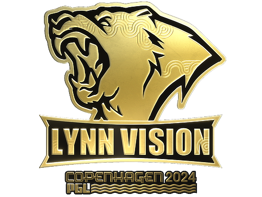 Наклейка | Lynn Vision (Gold) | Copenhagen 2024