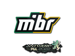 Наклейка | MIBR | Antwerp 2022
