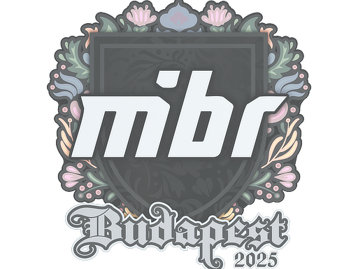 Наклейка | MIBR | Budapest 2025