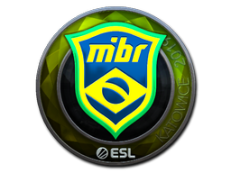 Наклейка | MIBR (Foil) | Katowice 2019
