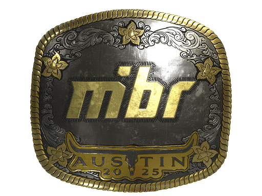 Наклейка | MIBR (Gold) | Austin 2025