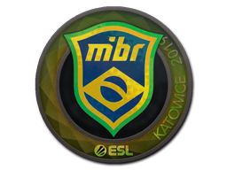 Наклейка | MIBR (Holo) | Katowice 2019