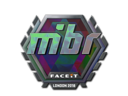 Наклейка | MIBR (Holo) | London 2018