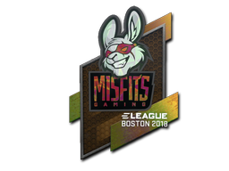 Наклейка | Misfits Gaming (Holo) | Boston 2018
