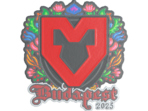 Наклейка | MOUZ (Embroidered) | Budapest 2025