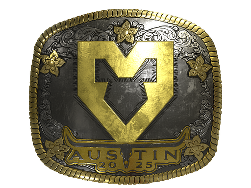 Наклейка | MOUZ (Gold) | Austin 2025