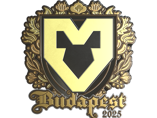 Наклейка | MOUZ (Gold) | Budapest 2025