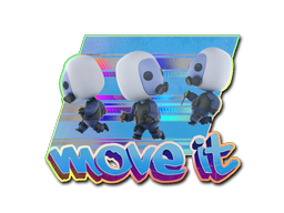 Наклейка | Move It (Holo)