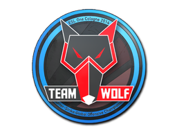 Наклейка | MTS GameGod Wolf | Cologne 2014