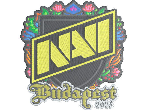 Наклейка | Natus Vincere (Embroidered) | Budapest 2025