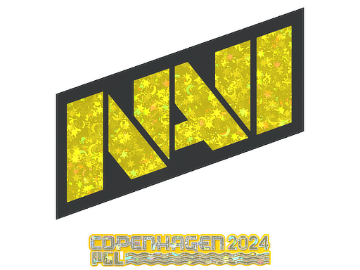 Наклейка | Natus Vincere (Glitter) | Copenhagen 2024