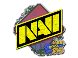 Наклейка | Natus Vincere (Glitter) | Rio 2022