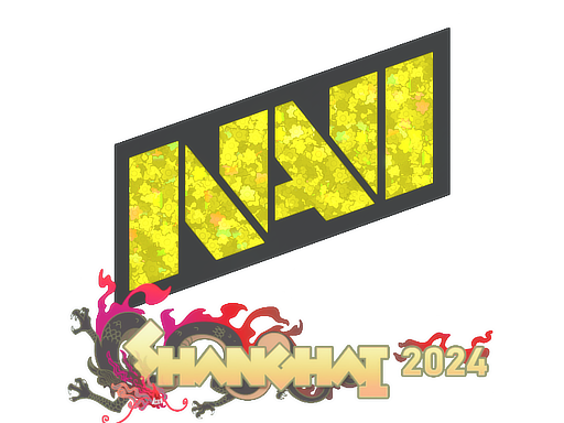Наклейка | Natus Vincere (Glitter) | Shanghai 2024