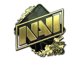 Наклейка | Natus Vincere (Gold) | Rio 2022