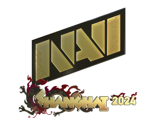 Наклейка | Natus Vincere (Gold) | Shanghai 2024