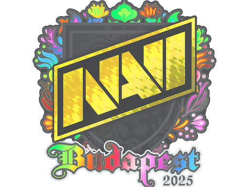 Наклейка | Natus Vincere (Holo) | Budapest 2025