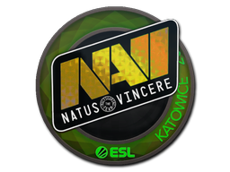 Наклейка | Natus Vincere (Holo) | Katowice 2019
