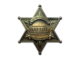 Наклейка | New Sheriff (Foil)