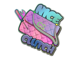 Наклейка | Nice Clutch (Holo)