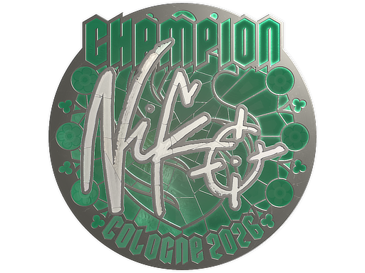 Наклейка | NiKo (Foil, Champion) | Cologne 2026