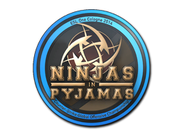 Наклейка | Ninjas in Pyjamas | Cologne 2014