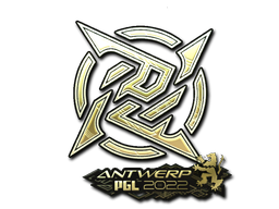 Наклейка | Ninjas in Pyjamas (Gold) | Antwerp 2022