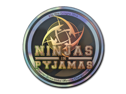 Наклейка | Ninjas in Pyjamas (Holo) | Cologne 2014