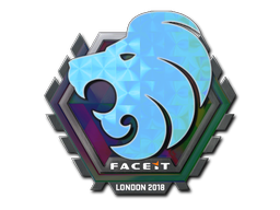 Наклейка | North (Holo) | London 2018