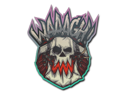 Наклейка | Ork Waaagh!