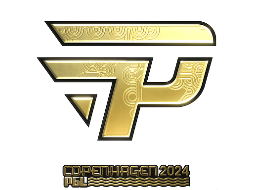 Наклейка | paiN Gaming (Gold) | Copenhagen 2024