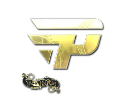 Наклейка | paiN Gaming (Gold) | Paris 2023