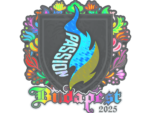 Наклейка | Passion UA (Holo) | Budapest 2025