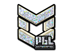 Наклейка | PGL (Glitter) | Antwerp 2022