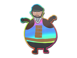 Наклейка | Poorly Drawn Balkan (Holo)
