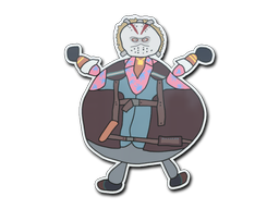 Наклейка | Poorly Drawn Bloody Darryl